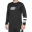 100% R-Core Long Sleeve Jersey in Black/White