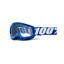 100% Strata 2 Youth Clear Lens Goggles in Blue