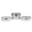 Burgtec Stem Spacer Kit in Rhodium Silver