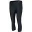 Madison Keirin 3/4 Womens Shorts in Black