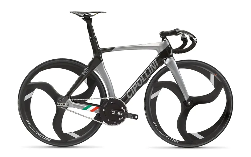 2022 Cipollini Speed Track Carbon Frameset in Carbon and Anthraci