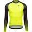 Pearl Izumi Mens Attack Long Sleeve Jersey in Yellow and Black