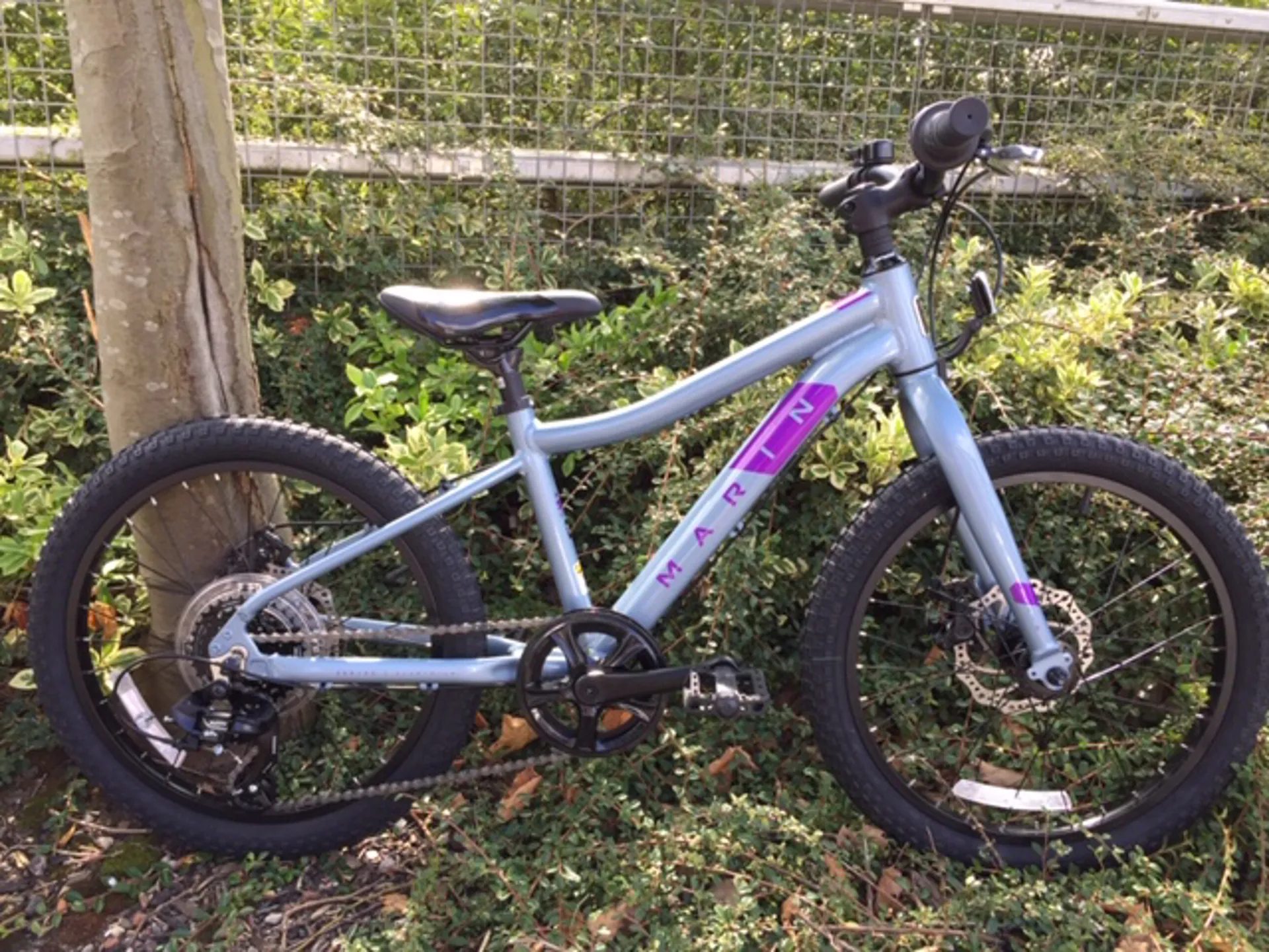 2021 Marin Hidden Canyon 20 inch Kids Bike Silver