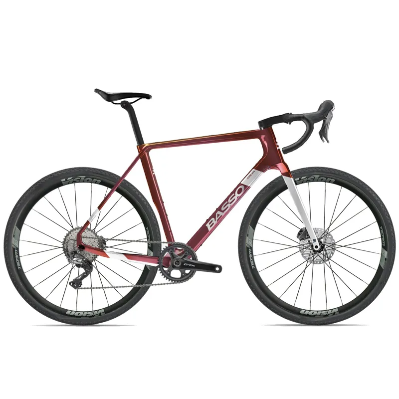 2023 Basso Palta Disc Shimano GRX 1 x 11 Speed Carbon Gravel Bike
